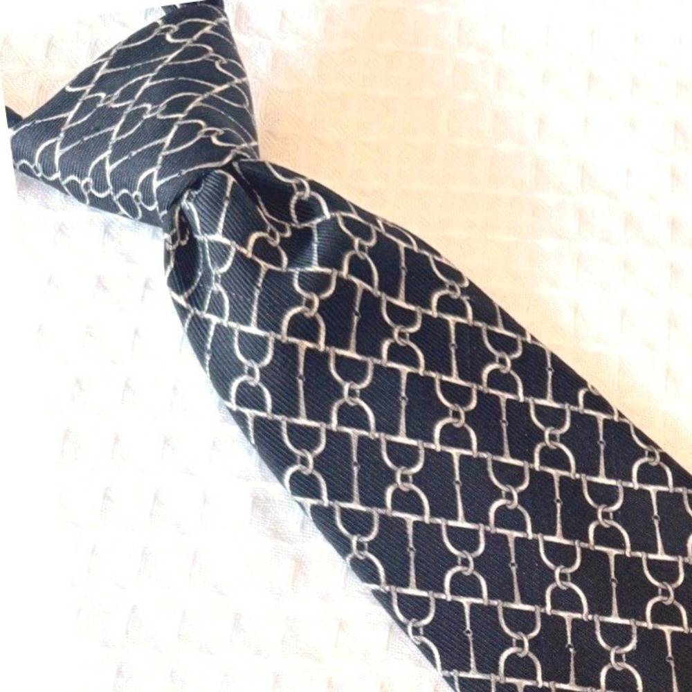 Brooks Brothers Makers 100% Silk Necktie Equestrian Print Classic USA 3.75"X60+"